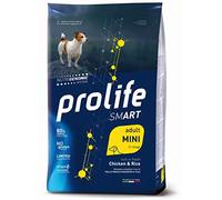 Prolife - Mini poulet et riz - Aliments secs complets pour chiens adultes de petite taille - Lot de 2 kg.