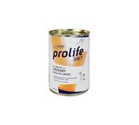 Prolife Oxalate Urate chien, nourriture complète diététique pour chiens souffrant de troubles urinaires, régime vétérinaire, goût Poulet et pommes de terre | 6 boîtes de 400 grammes chacune.