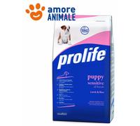Prolife Puppy Sensitive Agneau Et Riz 10 Kg - Croquettes Pour Chiens