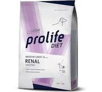 Prolife Renal Chien moyen/grand adulte 2kg, aliment diététique pour chiens adultes de taille moyenne/grande avec insuffisance rénale goût porc.