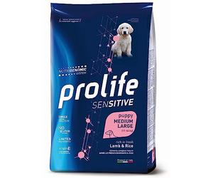 prolife - Sensitive Puppy Medium/Large Agneau et Riz de 10 kg