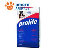 Prolife Smart Adult Boeuf Et Riz 12 KG (Ex Format 15 KG) - Croquettes pour