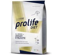 Prolife Urinary Struvite Chien Adult All Breeds 2kg, aliment diététique pour chiens adultes de taille moyenne avec problèmes urinaires goût porc