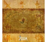 Prolific Art Galleries Impression sur toile The Legend of Zelda Breath of the Wild Hyrule Map - 15,2 x 15,2 cm - Ganon et Divine Beasts ; Vah Ruta Vah Medoh Vah Rudania et Vah Naboris