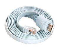 Prolific PL2323RA RS232 Câble série vers RJ45 Rollover pour routeur Cisco H3C Huawei Fortinet Juniper Câble console