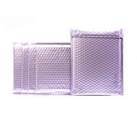 ProLine Mat Violet métallisé Bubble rembourré Mailers 15,2 x 25,4 cm Fermeture autocollante enveloppes à bulles 6x10 violet