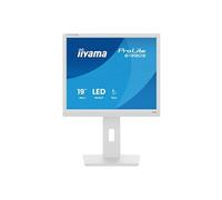 ProLite B1980S-W1 - Ecran LED - 19" - 1280 x 1024 @ 75 Hz - TN - 250 cd/m² - 1000:1 - 3 ms - HDMI, DisplayPort - haut-parleurs - blanc, mat