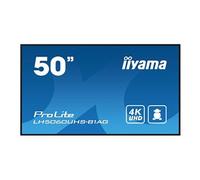 iiyama Moniteur LH5060UHS-B1AG 49,5 pouces IPS 4K 500 cd 3 HDMI 2 USB Android 24/7