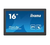 iiyama Écran tactile ProLite T1624MSC-B1 15,6" capacitif Full HD 1920×1080 LED HDMI 25 ms Noir