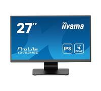 iiyama Prolite T2752MSC-B1AG Écran LED IPS 68,6 cm 27" Full HD 10 Points Multitouch Optical Bonded Capacitif HDMI DP USB3.2 7H Revêtement Anti-reflet Noir