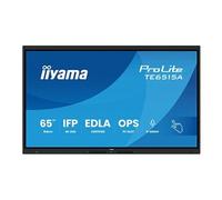 iiyama ProLite TE6515A-B1AG Écran interactif IPS LED 64" 65" 4K UHD 40 points tactiles DeepContrast-IR+ HDMI DP USB-C USB 3.2 RS-232c RJ45 OPS WiFi Android 14 OS Google EDLA iiControl