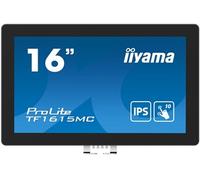 iiyama ProLite TF1615MC-B1 16" Touchmonitor 16" IPS Moniteur, 1920 x 1080 Full HD, 60Hz, 25ms