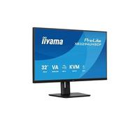 iiyama Écran ProLite XB3294UHSCP-B1 31,5" 4K 60 Hz VA USB-C 95W KVM Haut-parleurs Noir mat