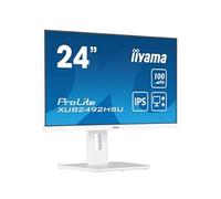 IIYAMA XUB2492HSU-W6 24inch WHITE ETE IPS-panel 1920x1080 100Hz 15cm Height Adj. Stand Pivot 250cd/m Speakers HDMI
