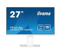 iiyama ProLite XUB2797QSN-W1 écran plat de PC 68,6 cm (27") 2560 x 1440 pixels Wide Quad HD LED Blanc