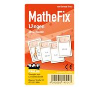 ProLog MatheFix® Jeux éducatifs - 7 jeux de cartes éducatifs pour l'école primaire et sectorielle - Comprendre les mathématiques ludiques de l'espace numéroté aux fractures - Matériel de promotion et