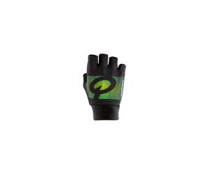 Prologo, Gants Courts au design ergonomique, Doigts Courts, Noir, Taille L