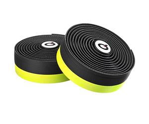 PROLOGO New Onetouch-2 Ruban de Cintre Noir/Jaune Fluo, Taille Unique