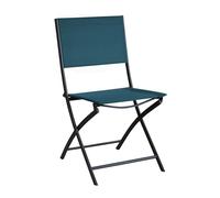 Chaise de jardin pliante acier cataphorèse et toile - Dream