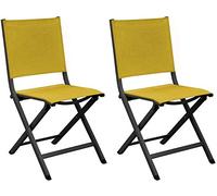 Proloisirs Chaises Pliantes en Aluminium Thema (Lot de 6)