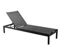Lit De Soleil En Aluminium Thema Gris