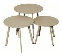 Lot de 3 tables basses - Massaï
