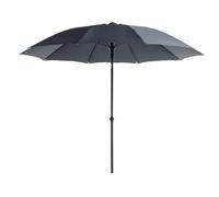 Proloisirs Parasol De Jardin Inclinable Diamètre 270CM Gris, Aménagement