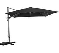 PROLOISIRS Parasol Deporte 3X3 Lb Orientable - Heat Bois Flotte/Gris