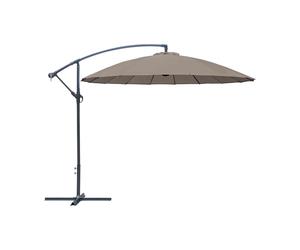 PROLOISIRS Parasol déporté NH 3 x 3 m orientable 18 Taupe