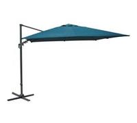 Parasol Déporté Orientable 360° Inclinable Gauche Droite 3 X 3 M Orient Bleu