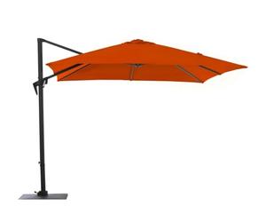 Proloisirs Parasol déporté Roma 2.5x2.5m paprika