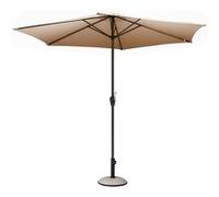 Proloisirs - Parasol rond 3m Toile polyester Taupe Taupe