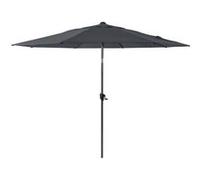 Proloisirs - Parasol rond en aluminium 3m Castries gris Gris G