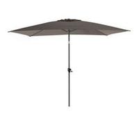 Proloisirs - Parasol terrasse inclinable 3x2 m gris et taupe Gris G