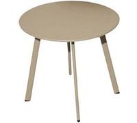 Table basse de jardin ronde acier époxy - Massaï - Ø 40 cm