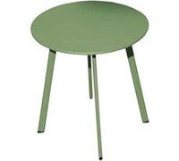 - Table basse de jardin en acier Massai 45 cm amande