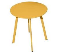 Proloisirs - Table basse de jardin en acier Massai 45 cm miel G