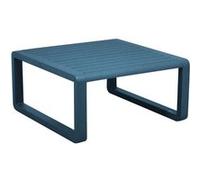 Proloisirs - Table basse de jardin en aluminium 80x80 cm Tonio bleu Bleu G