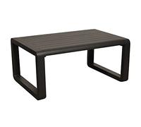 Proloisirs Table Basse de Jardin rectangulaire Quenza II - Graphite 90 x 40 x 60 cm