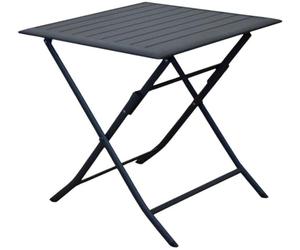 Proloisirs Table de Jardin carrée Lorita - 70 x 71 x 70 cm