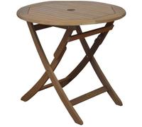 Proloisirs Table en Eucalyptus Sophie Rond