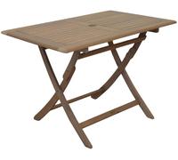 Proloisirs Table rectangulaire en Acacia 110 x 70 cm Sophie