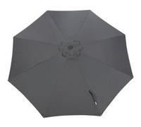 PROLOISIRS Toile Parasol Mat Droit 300 par 8 Polyester 200gr SD - Gris Gris