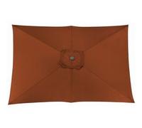 Toile Parasol Mat Droit 3x2/6 Polyester 200gr SD - Sienne