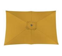 PROLOISIRS Toile Parasol Mat Droit 3x2 par 6 Polyester 200gr SD - Curry