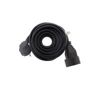 Zenitech - Prolongateur 16A 2P+T HO5VV-F 3G1,5 mm² Noir 10 m