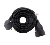 Zenitech - Prolongateur 16A HO5VV-F 3G1,5mm² Noir 5 m