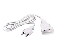 PROLONGATEUR 2X0.75 2M BLANC SC