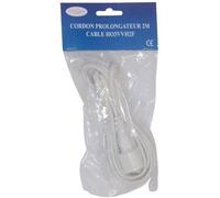 Prolongateur - 2x0.75 mm² - 2 m - blanc