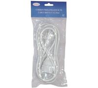 Prolongateur - 3x1.5 mm² - 3 m - blanc
